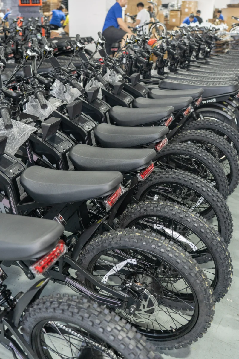 All-Terrain-Fat-Tire-Elektrofahrrad mit Doppelbatterieoptionen f&uuml;r gro&szlig;e Reichweite